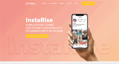 Desktop Screenshot of instarise.net